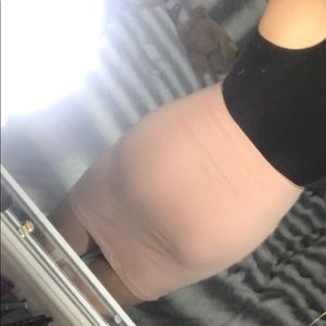 Light peach color skirt